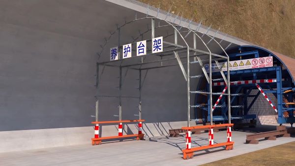 新蔡县隧道施工动画制作公司 - 隧道施工工艺和施工方法 - 隧道施工汇报动画视频 - bim 工程施工动画